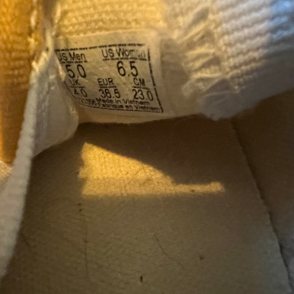 pastel yellow checkered vans - Picture 3 of 3